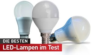 Welche ist die beste LEDLampe mit E27Fassung  Test deutsch  CHIP [upl. by Yzmar363]