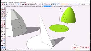 Sketchup 2017 Vormen  Vorm 7 [upl. by Scarlett]