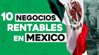 ✅ 10 Ideas de Negocios Rentables en México con Poco Dinero 🤑 [upl. by Norac65]