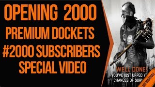 Dying Light  Opening 2K Premium Dockets  Legendary Gold Weapons  2K Subscribers Special [upl. by Auvil10]