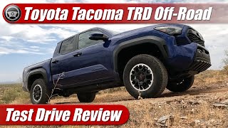 2024 Toyota Tacoma TRD OffRoad Test Drive Review [upl. by Ayanahs]