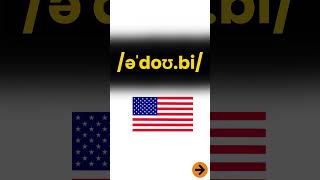 adobepronunciationaccentamericanenglishbritishenglishenglishieltstoeflshortsbetaviralshort [upl. by Llenyr]