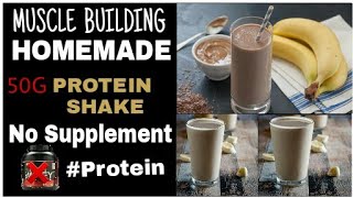 Post Workout HomeMade Protein Shake  Weight Gain And Muscle Building Protein Shake [upl. by Godart74]