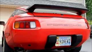 Porsche 928 Borla Exhaust [upl. by Henrique975]