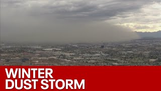 Dust storm moves through Phoenix [upl. by Rotciv]