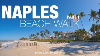 Naples Florida Beach Walk  Luxury Real Estate  4K [upl. by Naeloj]