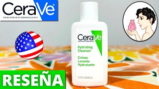 💚CERAVE Hydrating Cleanser Limpiadora Hidratante✅Mejor Jabón Hidratante para LA CARA y PIEL SECA [upl. by Estey]