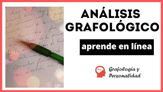 EL ANÁLISIS GRAFOLÓGICO GRAFOLOGÍA Y PERSONALIDAD [upl. by Daj]