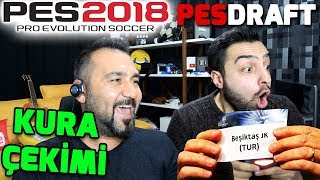 KURA ÇEKİMİ ŞAMPİYONLAR LİGİ GRUPLARI CHALLENGE  PES 2018 PESDRAFT [upl. by Aillicec]