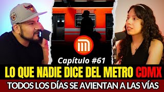 61  HISTORIAS ATERRADORAS del METRO de la CDMXFT ReManchadosdeMiedo [upl. by Richey]