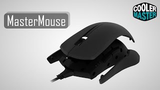 Coolermaster Mastermouse Pro L Unboxing Deutsch [upl. by Niltyak]