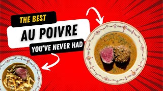 Steak Au Poivre  The Right Way [upl. by Yffub]