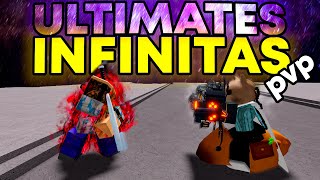 PVP USANDO ULTIMATES INFINITAS EN LOS CAMPOS DE BATALLA MAS FUERTES ♾️🗿 [upl. by Boelter]