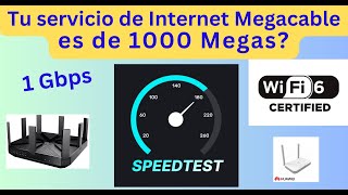 Tu Internet Megacable Es De 1000 Megas De Velocidad Esto Te Interesa [upl. by Ahsea177]