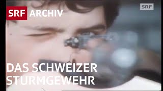 Schweizer Sturmgewehr Doku 1974  Verhältnis zu Waffen in der Schweiz  SRF Archiv [upl. by Hartley243]