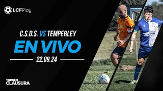 CS y DS vs TEMPERLEY  CLAUSURA  Abierto  DIV A [upl. by Farmelo]