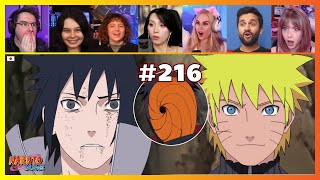 Naruto Shippuden Episode 216  HighLevel Shinobi  Reaction Mashup ナルト 疾風伝 [upl. by Toomin]