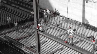 Best Ironworker footage out there Hang and bang Level Up [upl. by Assirhc83]