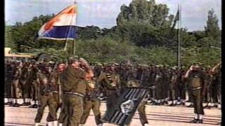 2nd Announcement of the disbandment of SADF 32 Battalion on SABC News 26 March 1993 [upl. by Ulises]