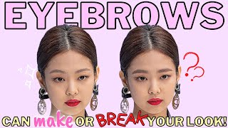 EYEBROWS can Make or Break your look  BEST BROWS for YOUR FACE  Tutorial amp Tips [upl. by Lamrej281]