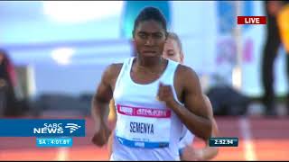 Liquid Telecom Athletix Grand Prix Series Caster Semenya wins Womens 1500m race [upl. by Inavoig222]