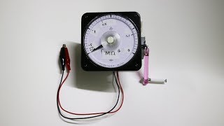 Homemade Megger Tester Homemade Hand Crank Insulation Tester [upl. by Aidroc]