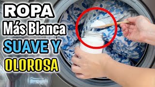 Mi esposa NO usa más suavizante Después de este truco de lavandería 🧼Ropa fresca y aromática [upl. by Naneik]