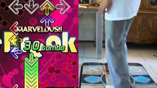 DDRStepMania  Darwin  On The Break boss song  Difficult on foam mat [upl. by Aimas]