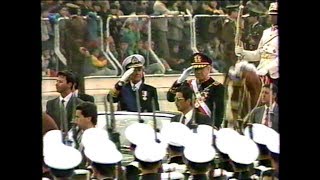 Gran Parada Militar Chile 1989 Completo [upl. by Kcirdnekal]