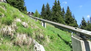 Standseilbahn 399201 Bettmeralp Alpmatten Talfahrt  Funicular [upl. by Smailliw]