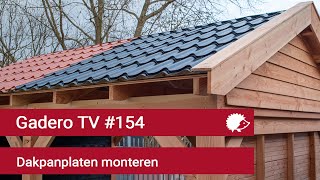 154 Dakpanplaten monteren [upl. by Jabez370]