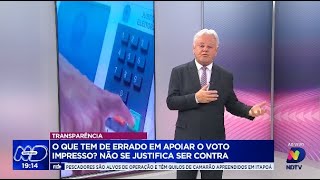 A controvérsia do voto impresso considerando as implicações e alternativas [upl. by Ahseal60]