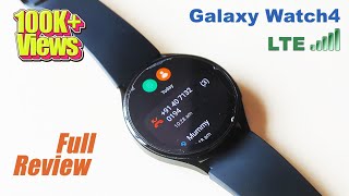 Samsung Galaxy Watch 4 LTE  Full Review Hindi [upl. by Hnib360]