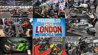 MCN London Motorcycle Show 2024  Highlights [upl. by Aihsatsan]