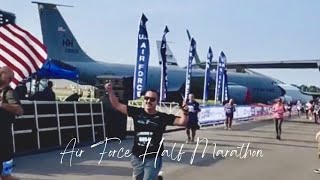 AIR FORCE MARATHON RUN 🏃 2022 at WRIGHT PATTERSON AFB [upl. by Hugon]