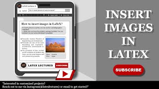 Inserting images in LaTeX  A stepbystep guide [upl. by Okomot]