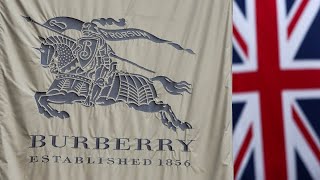 Burberry Cuts FullYear Profit Forecast as Sales Decline [upl. by Nemzaj356]