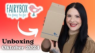 Toller Mix 🐥  Fairybox Oktober 2024 Unboxing naturkosmetik [upl. by Brande]