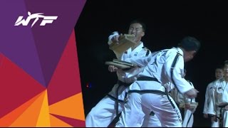 ITF TAEKWONDO DEMONSTRATION  May 12 2015  Chelyabinsk Russia [upl. by Nahsrad]