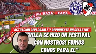 Costa Febre y Chattas desconsolados Independiente Rivadavia vs River 21 [upl. by Uoliram]