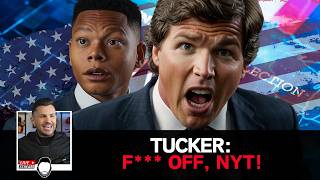 Tucker Carlson Tells New York Times to F Off Over Censorship Attempt [upl. by Akimrej]