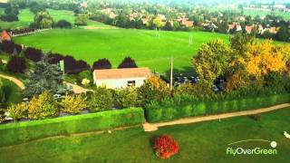 Golf De Villennes  drone aerial video  Overview long [upl. by Ahsimaj570]