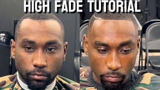 Step by step high “Boosie” fade tutorial  woman barber 🔥 prod By MikeVorisBeats [upl. by Toor]