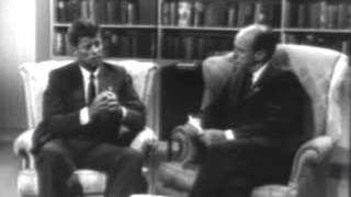 Commercial Adlai Stevenson 1956 Election Ad Talking w Senator JFK [upl. by Ylil373]