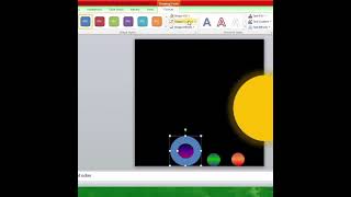 Make this Awesome space animation in Powerpoint [upl. by Nuhsar]