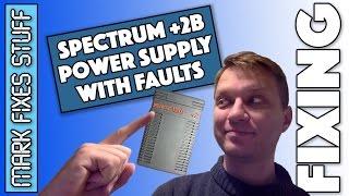 Fixing a Sinclair Spectrum 128k 2AB Power Supply PSU  Common Cause of Failure [upl. by Eek906]