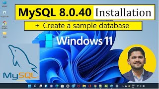 How to install MySQL 8040 Server and Workbench latest version on Windows 11 [upl. by Carlyle735]