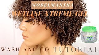 Wetline Xtreme Gel  Wash and Go Part 1 [upl. by Bordy]