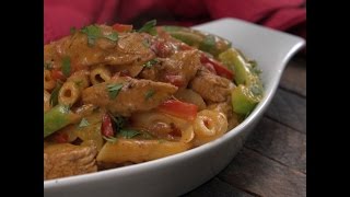 Chicken Fajita Pasta [upl. by Ailongam]