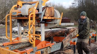 OffGrid Cabin Build  Milling Timber Boards amp Roof Shingles [upl. by Aniger]